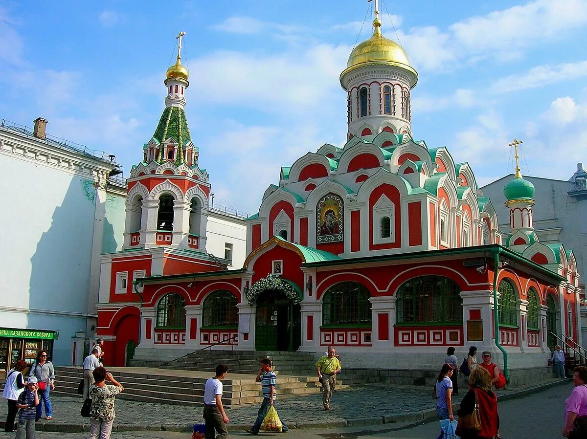 Храм Казанской Божьей матери в Москве. Красная площадь храм казанской божьей матери