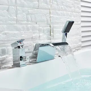Кран водопад для ванной