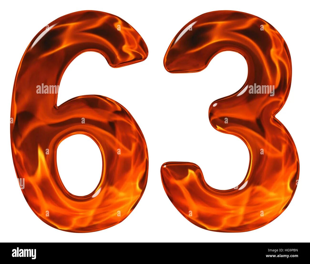 Цифра 63. Цифра 3 оранжевая. Красивая цифра 63. Цифра 6 оранжевая.