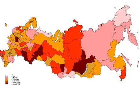Инфицированные по областям