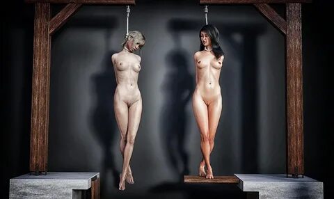 Порно - Подвешенные голые девушки (66 фото). 