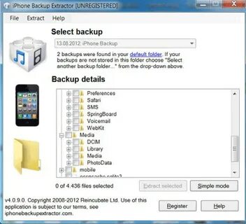 Iphone backup