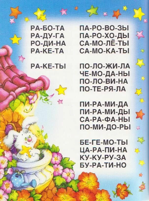 Читаю первые слова. Чтение по слогам. Слова для чтения для детей 5-6 лет. Чьтени6е ИПО слогавм для дошкольников. Читаем по слогам.