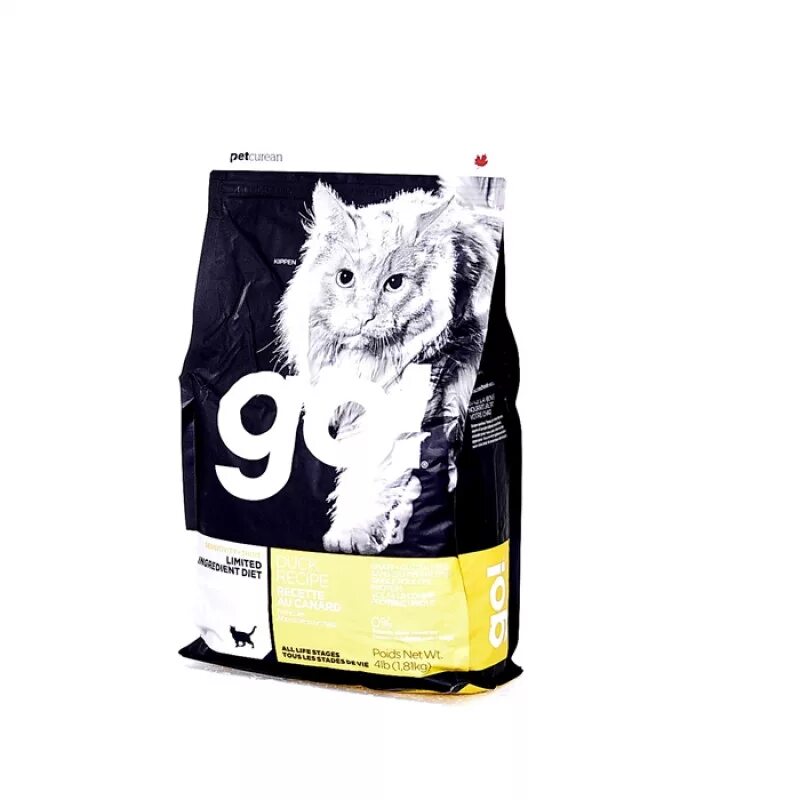 Go утка для кошек. Корм гоу для кошек. go sensitive для кошек. go корм для котят беззерновой. корм гоу для кошек с уткой.