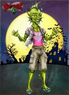 Gravedale High Gill Waterman Monster High Characters, Zelda Characters, Fic...