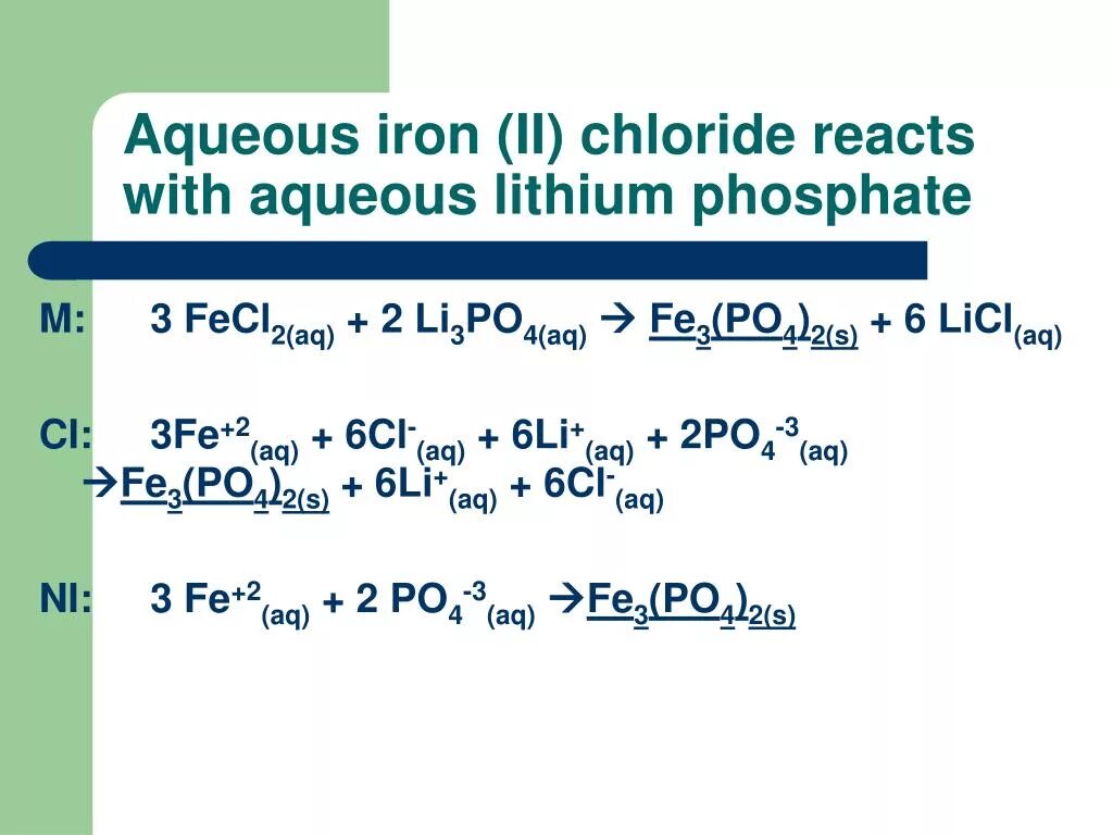 Оскверненное железо 3.3 5. Литиум фосфат. Fecl2 4kcn. Fecl3 KCN. Urea Lithium chloride Reaction.