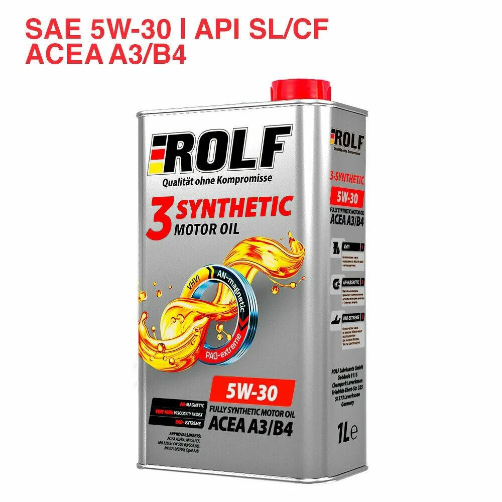 Rolf 3 Synthetic 5w30. Rolf 3-Synthetic 5w-30 ACEA a3/b4 1л. Моторное масло 5/30 Rolf. Rolf 3-Synthetic 5w-30 ACEA c3 1л пластик. Рольф ультра масло 5w40