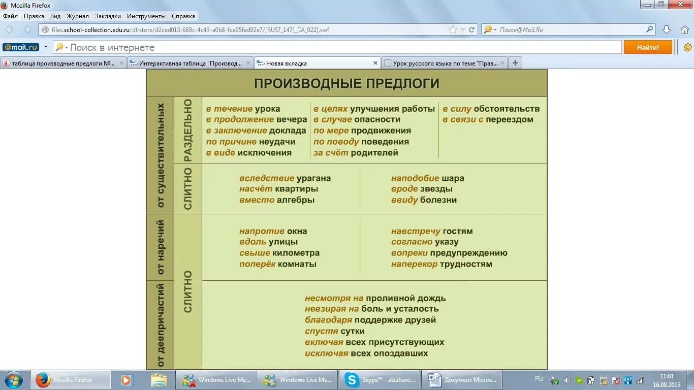 Производные предлоги 7 класс таблица для запоминания Картинки ПРОСТЫЕ ПРЕДЛОГИ И ПРОСТЫЕ СОЮЗЫ
