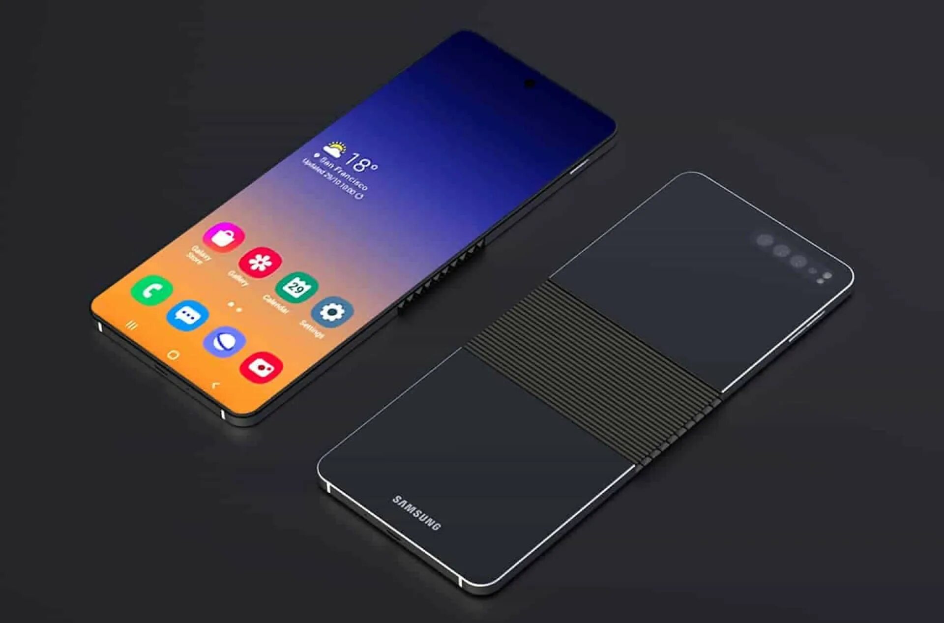 Модели смартфонов самсунг 2020. Концепт Samsung Galaxy. Samsung Concept smartphone. Флагменный смартфоны z Fold. Без рамочные смартфоны самсунг 2020 годов.