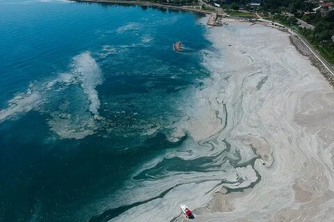 Вид мраморного моря