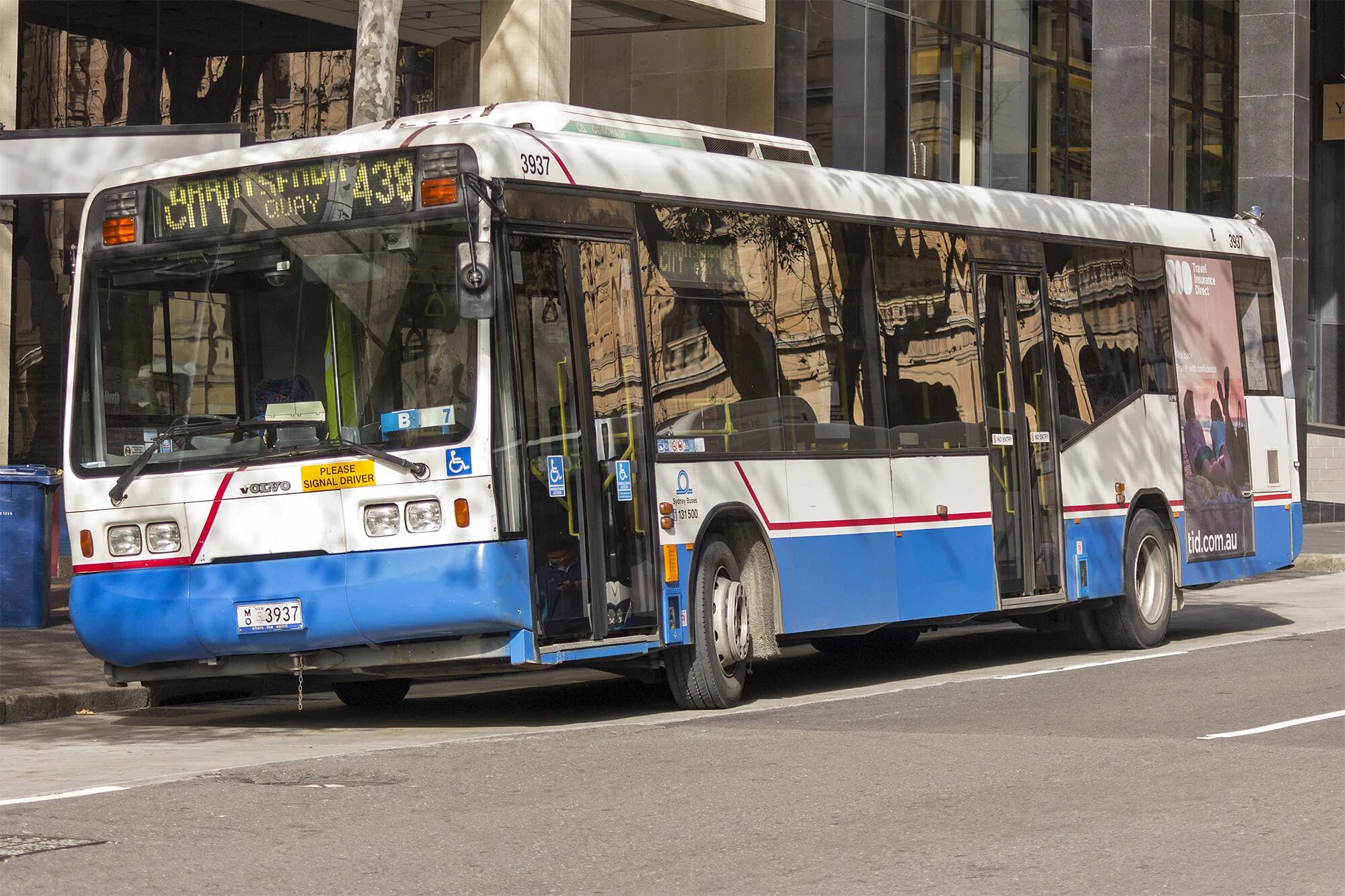 Автобус Феникс. Сидней автобусы. Buses in Sydney. Маршрут 438