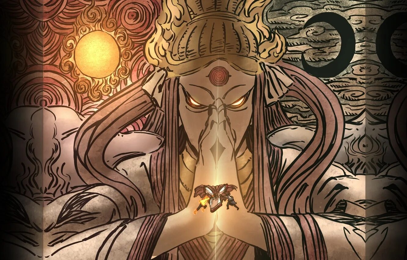 асуры язык богов. амрита пахтание океана. рамаяна демоны равана. ашура ван пис. картикея и асуры.