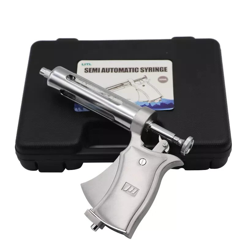 Автоматический шприц для внутримышечных. Инъектор ветеринарный semi automatic syringe. шприц автомат ветеринарный 20мл.