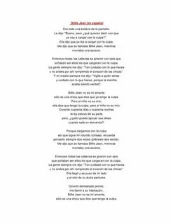 Песни билли транскрипция