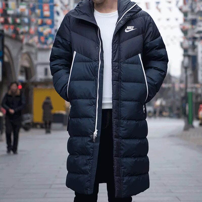 Удлиненные мужские пуховики купить. Nike down fill Parka мужская. Мужской пуховик найк длинный Nike. Куртка найк мужская зимняя пуховик удлиненный. Удлиненный пуховик найк мужской.