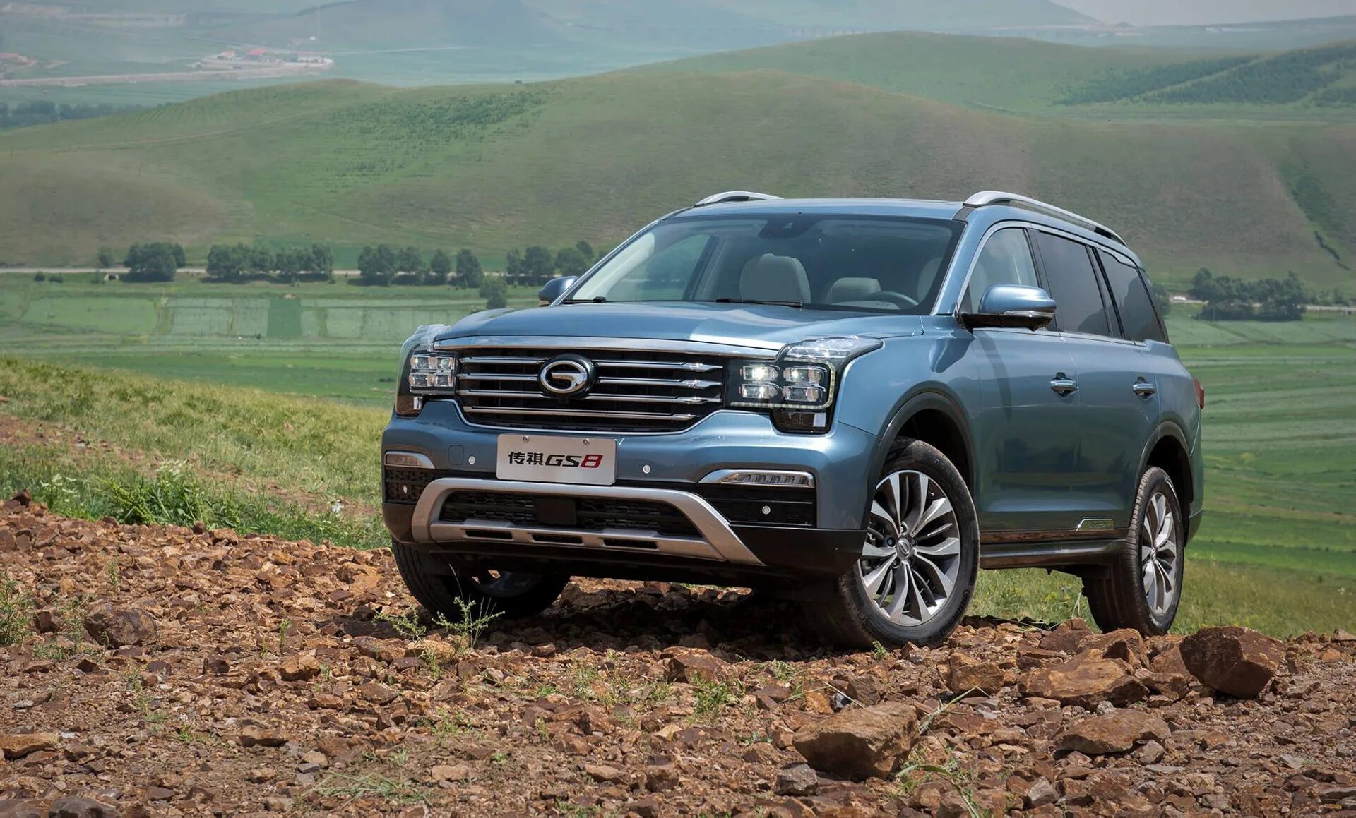 Gac gs8 new. GAC Motor gs8. GAC Trumpchi gs8. Китайский джип GAC GS 8. Китайский внедорожник GAC gs8.