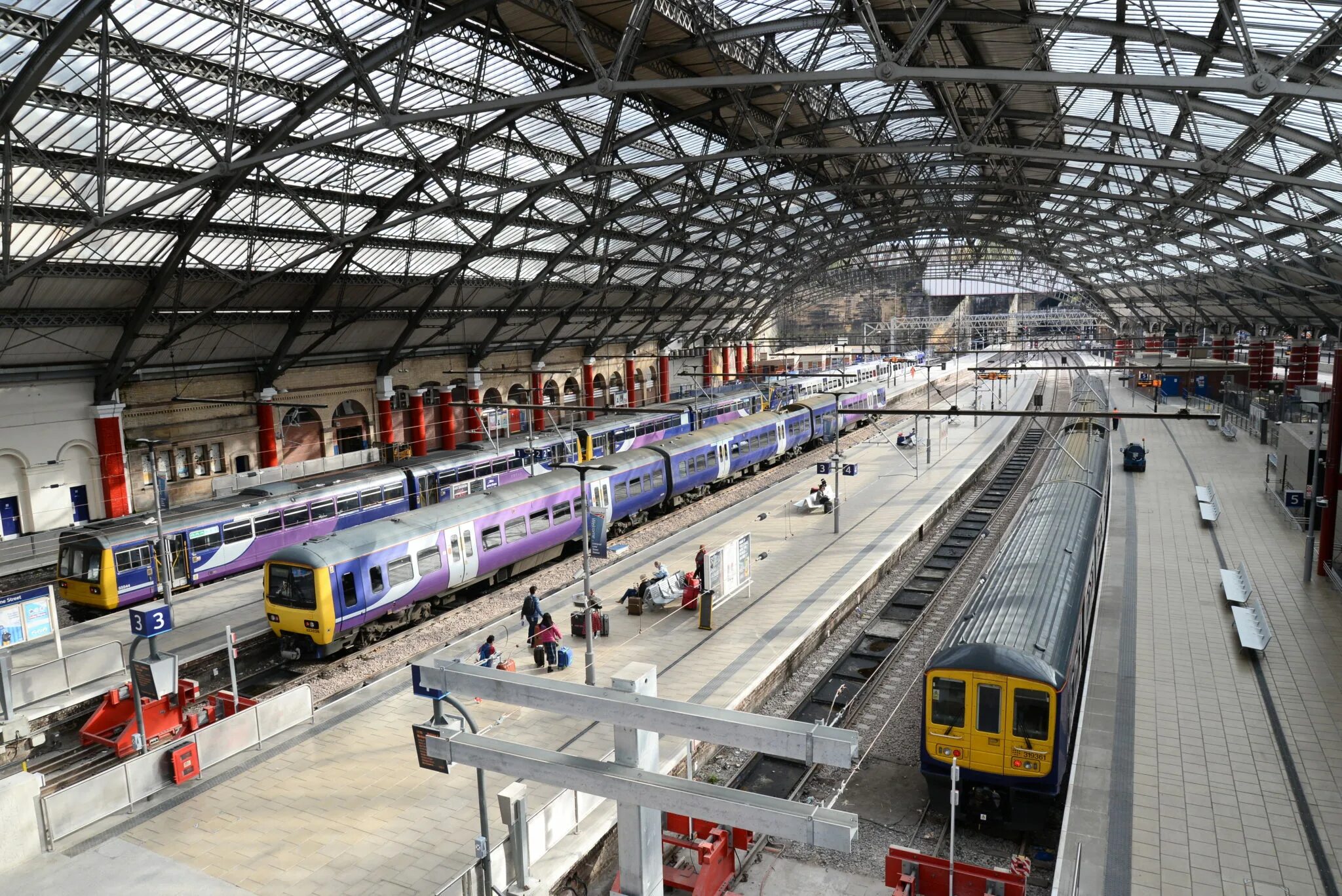 Train is in the station