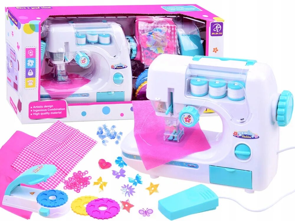 Швейная машинка для кукол. Детская швейная машинка Sartorius. Игрушка "бытовая техника: швейная машина", арт. 6992a. Детская швейная машинка Sewing Machine. ITSIMAGICAL швейная машинка.