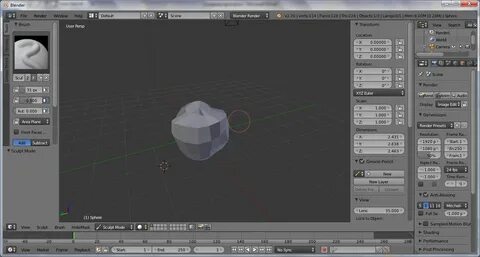 Blender обучение