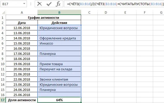 Посчитать непустые ячейки в экселе. Посчитать непустые ячейки в экселе