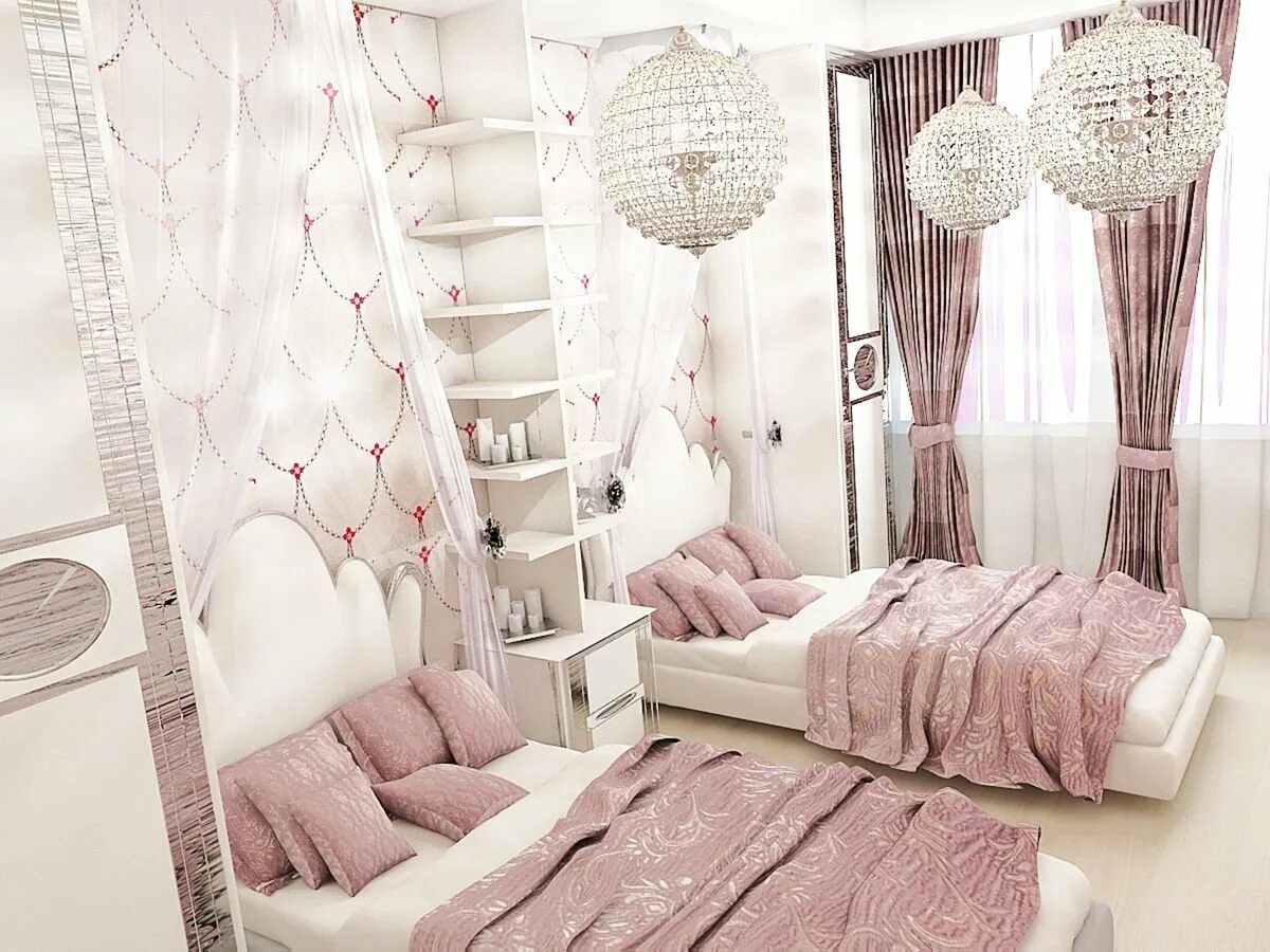 Серо розовая комната. Стильная комната для девочки. Спальня для девочки в пудровых тонах. Комната для девочки в серо-розовых тонах. Серо розовая комната для девочки.