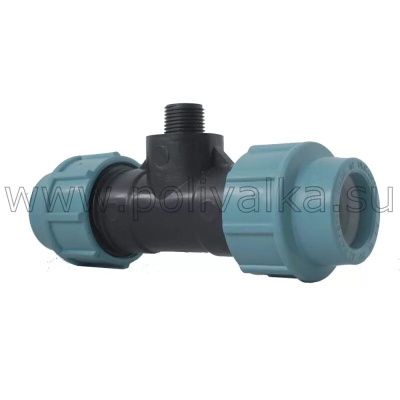 00017253. Тройник 32 1. /р. Тройник pprc с вр 20х1/2 meerplast. 32 х 3/4" нр.