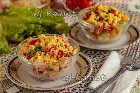 Салат дипломат с помидорами