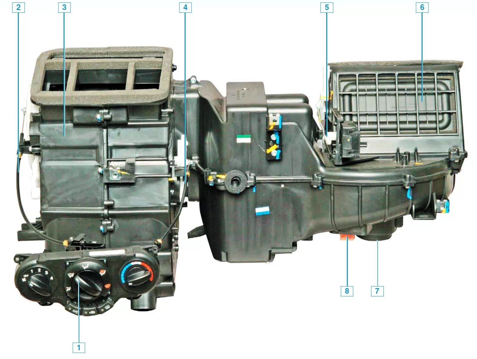 Заслонка забора воздуха. Система вентиляции салона Нива Шевроле. Система обогрева салона Нива Шевроле. Система отопителя салона Нива Шевроле. Блок вентиляции Шевроле Нива.