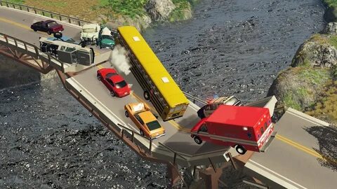 Bridge crashes