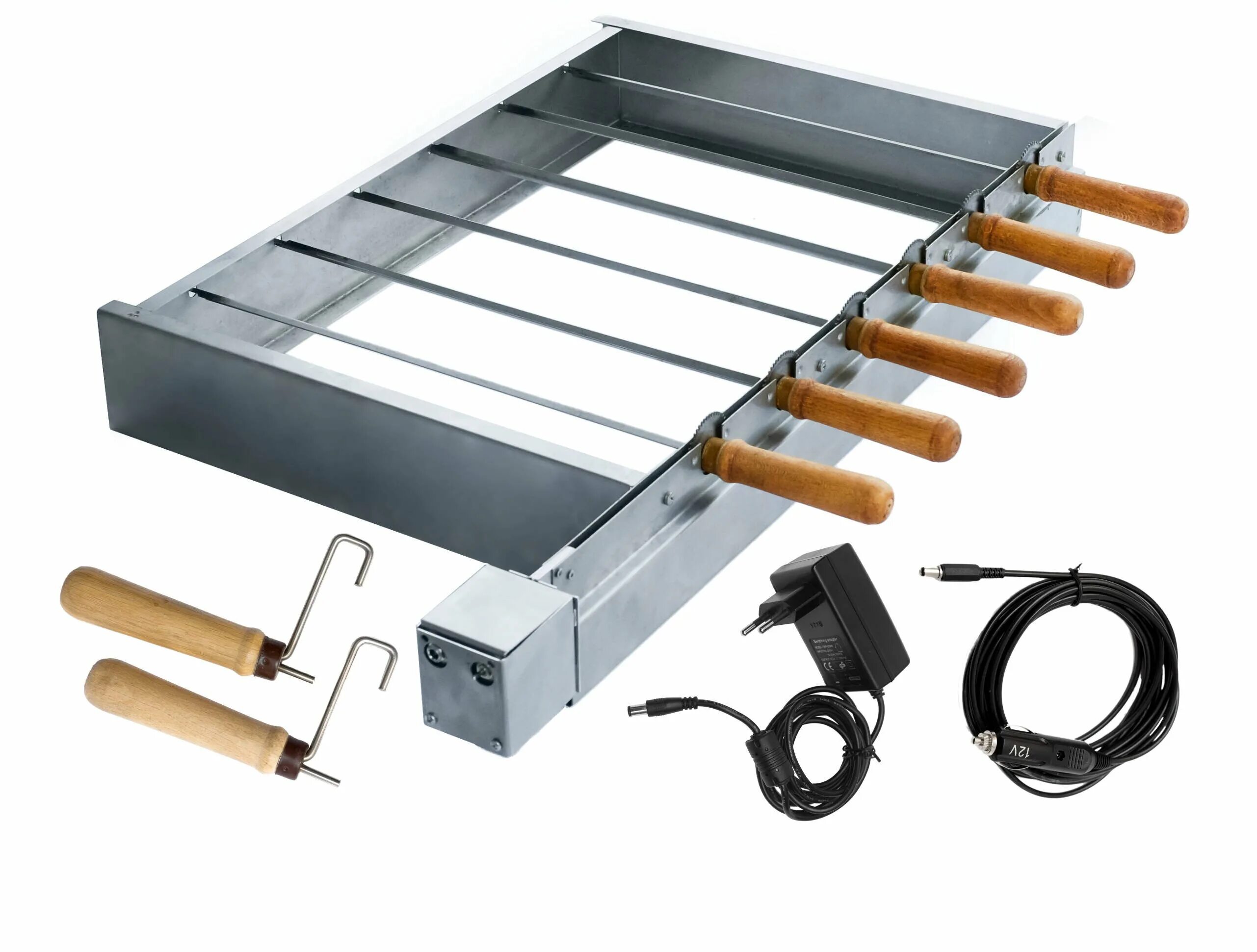 мангал-автомат "чудо" 5 шампуров, с двигателем, узби,. электропривод для шампуров. челябинск. шампуры-самокруты ленивый шашлычник мвш 5. вращатель шампуров автоматический.