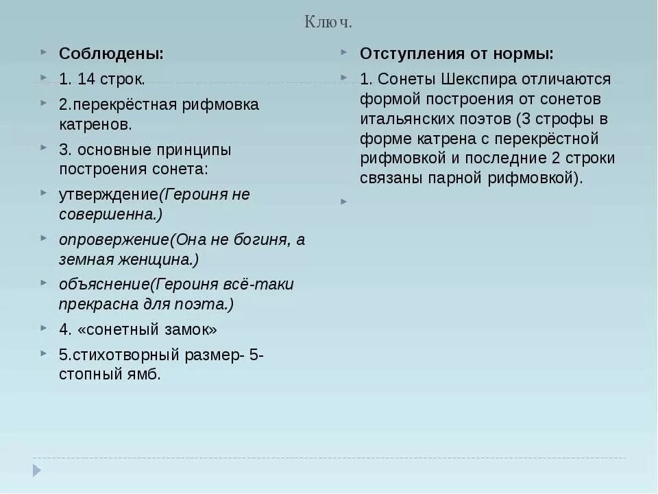 Принципы построения Сонета. Сонет форма построения. Построение Сонета Шекспира. Перекрёстная рифмовка в сонете.