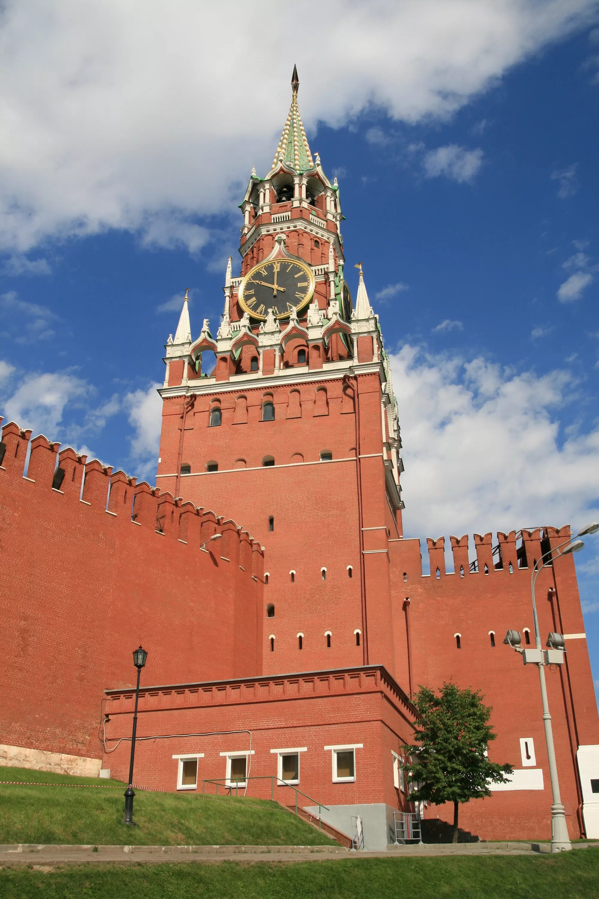 Фото московской спасской башни