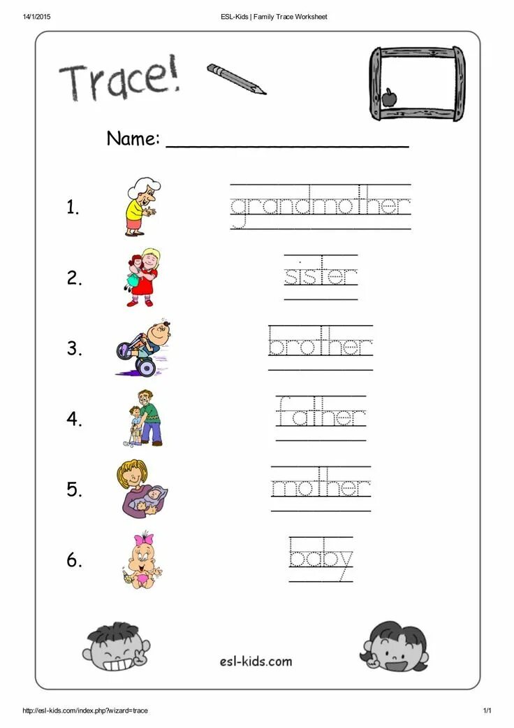 Trace list