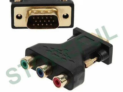 Переходник vga to 3 rca