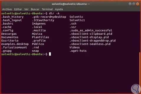 Linux dir
