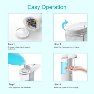 Automatic soap dispenser инструкция на русском