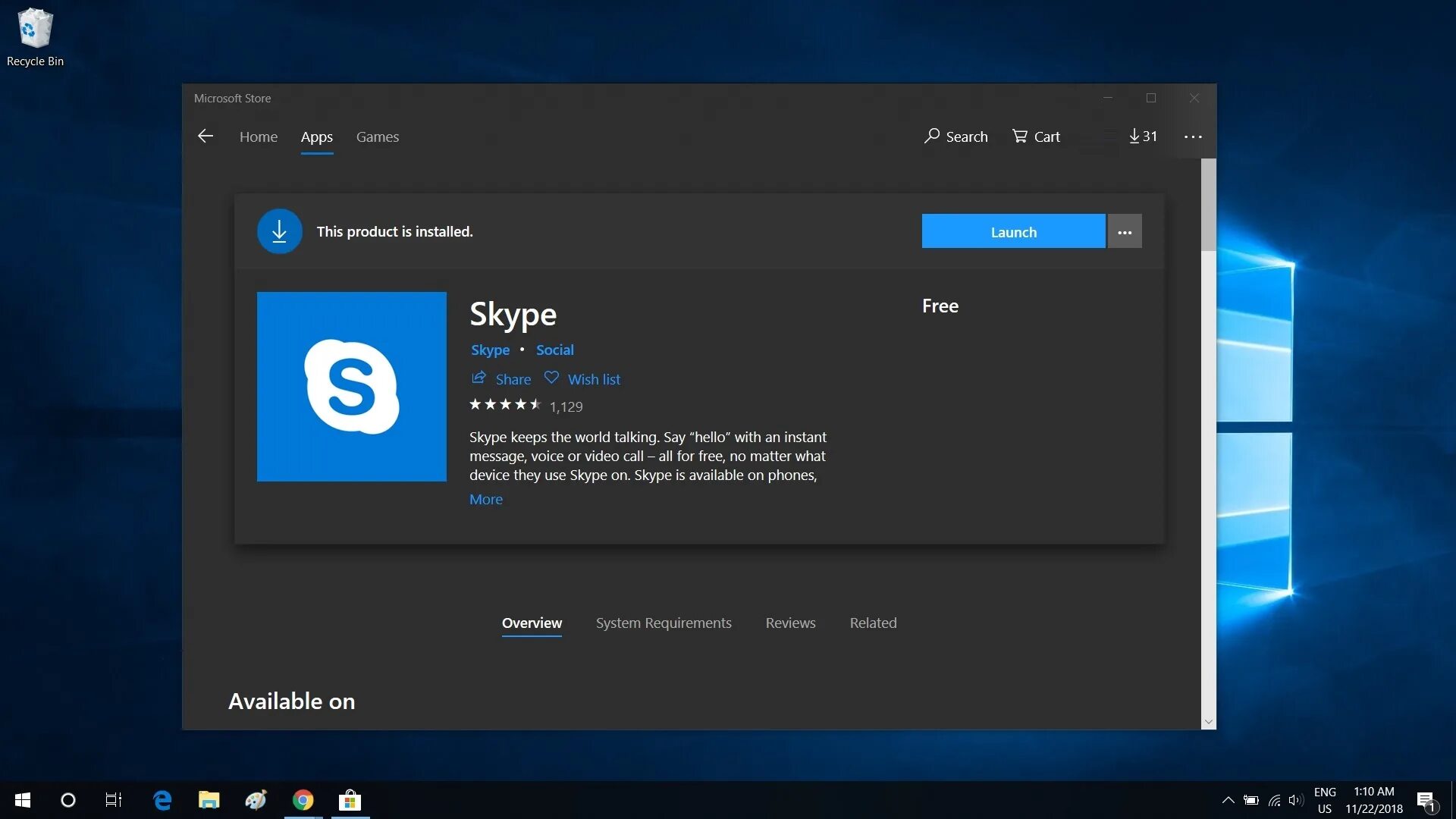 Skype windows 64
