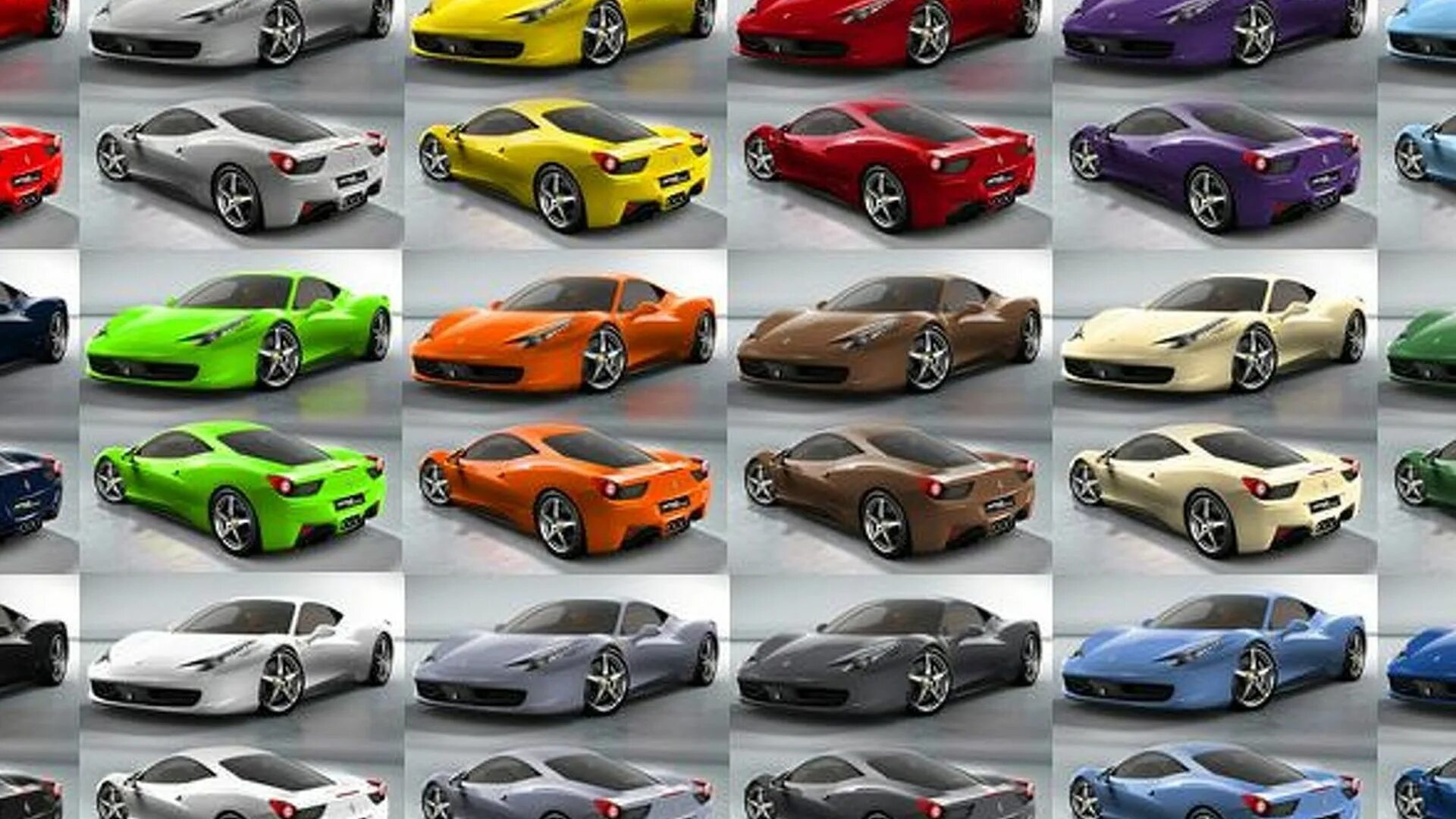 Какой цвет машинка. Цвета машин. Цвет Феррари. Машины разных цветов. Популярные цвета автомобилей.