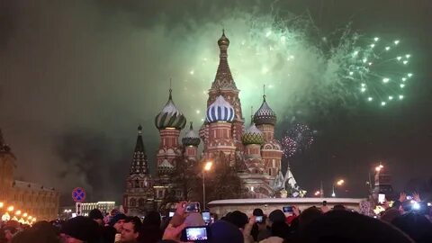 Салют на красной площади 2024 новый год