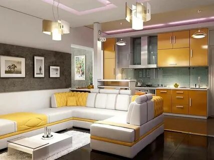 Кухня гостиная 16 м2