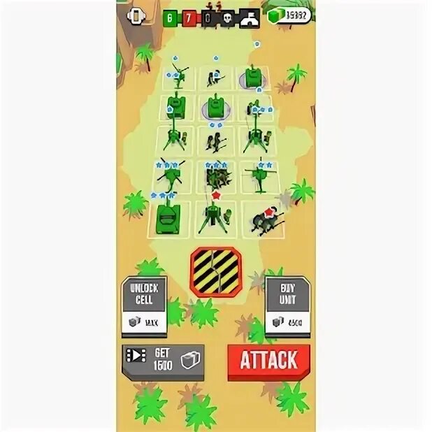Epic army clash. Epic army clash