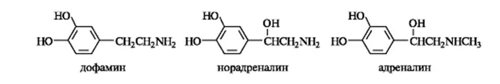 Катехоламины строение. Синтез норадреналина. Схема образования гидротартрата норадреналина. Катехоламины органы мишени. Тирозин дофа дофамин норадреналин адреналин.