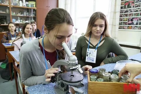 Маша к студентка биологического факультета