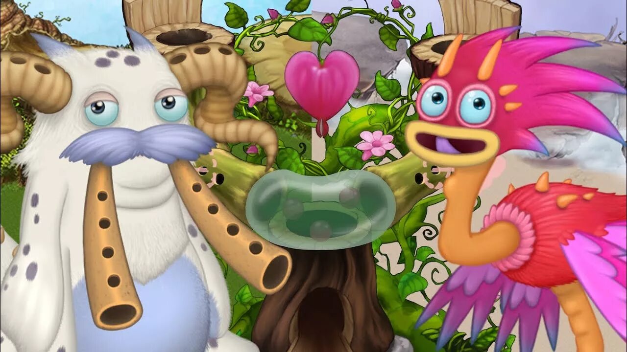 Остров воздуха my singing. Yawstrich MSM. My singing Monsters. Остров воздуха my singing Monsters. MSM G Joob.