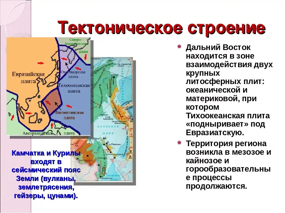 К какой тектонической структуре приурочен. Геологическое строение дальнего Востока кратко. Тектоническая структура дальнего Востока. Теконика дальнего Востока. Тектоническое строение дальнего Востока.