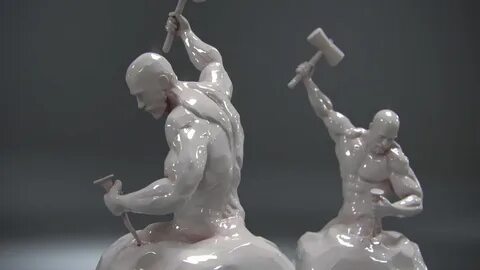 Модель скульптура
