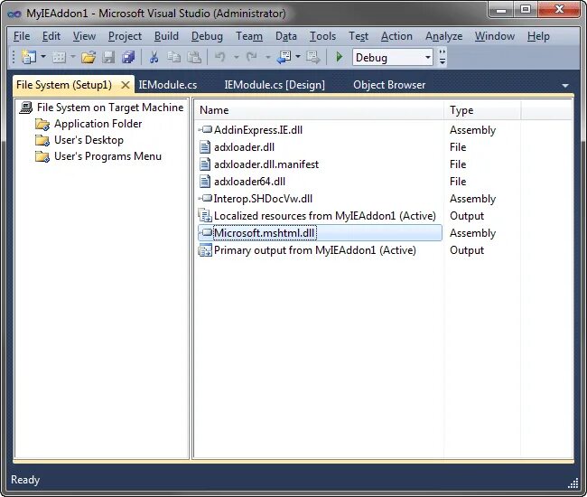 Visual Studio администратор. Primary Interop Assemblies. Процесс MSHTML. Linker settings Visual Studio. Project dll