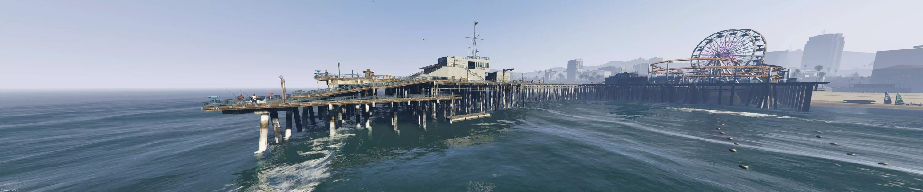 Бухта палето гта. Лос сантос парк аттракционов. Grand theft auto 5 колесо обозрения. Gta 5 пирс. Парк лос сантос в гта 5.