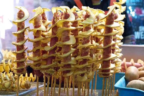 Картошка спиралью