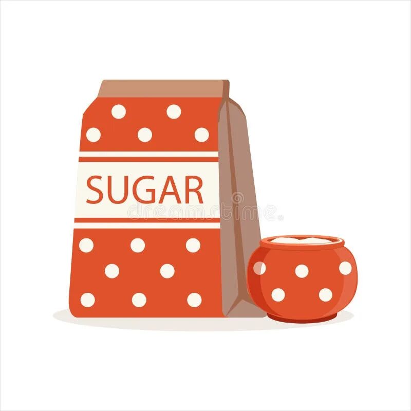 Packet of sugar